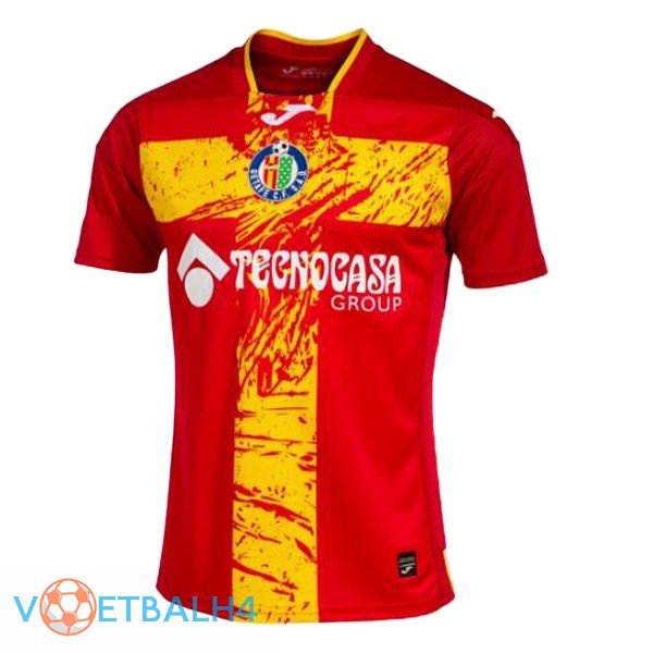 Getafe CF voetbal jersey uit rood 2023/2024