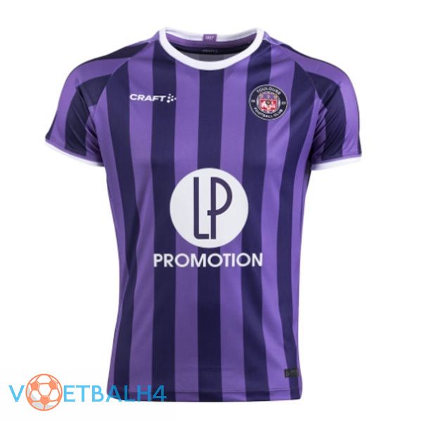 Toulouse uit voetbal jersey paars 2023/2024