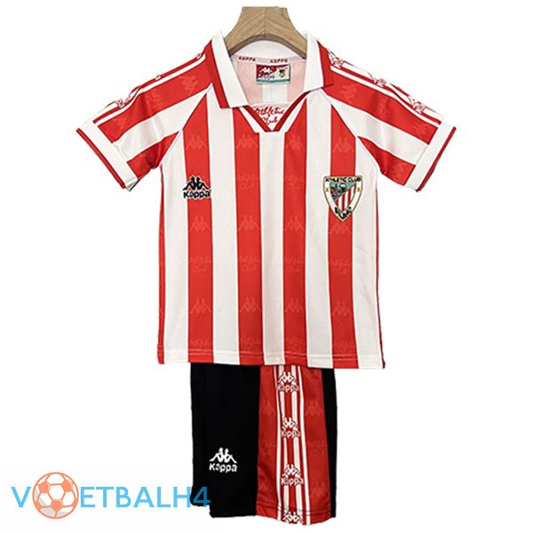 Athletic Bilbao Retro kinderen thuis voetbal jersey 1995/1997