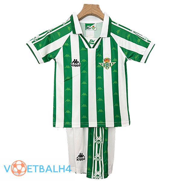 Real Betis Retro kinderen thuis voetbal jersey 1995/1997