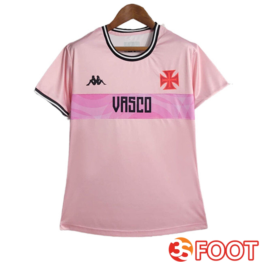 CR Vasco Da Gamana Dames voetbal jersey roze 2023/2024