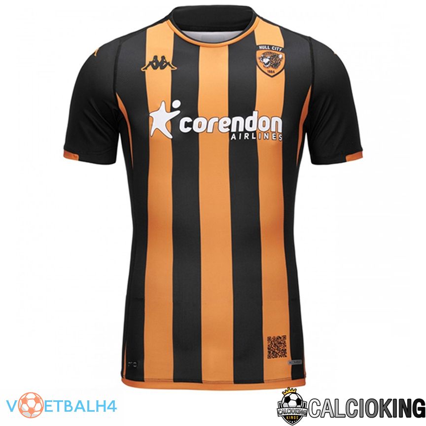 Hull City voetbal jersey thuis 2023/2024