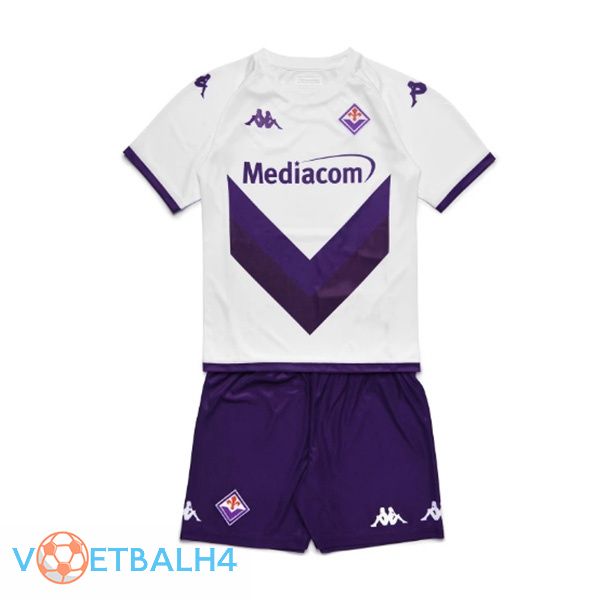 ACF Fiorentina kinderen voetbal jersey uit wit 2022/2023