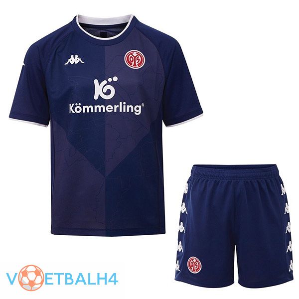 FSV Mainz 05 kinderen voetbal jersey derde koninklijk blauw 2022/2023