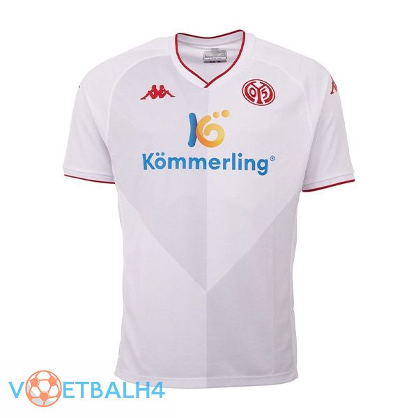 Mainz voetbal jersey uit wit 2022/2023