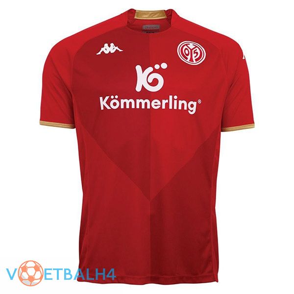 Mainz voetbal jersey thuis rood 2022/2023