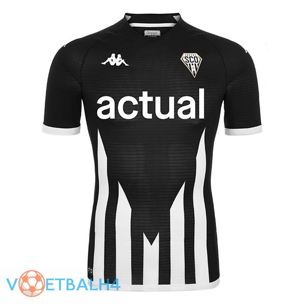 Angers SCO voetbal jerseys thuis zwart 2022-2023