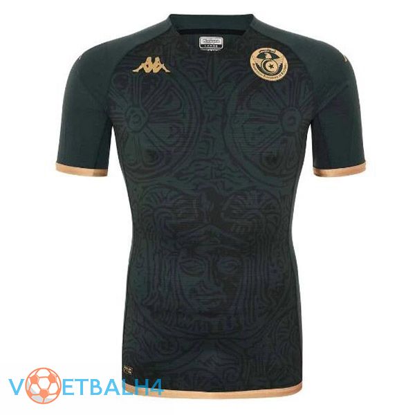 Tunisia voetbal jersey derde zwart 2022/2023