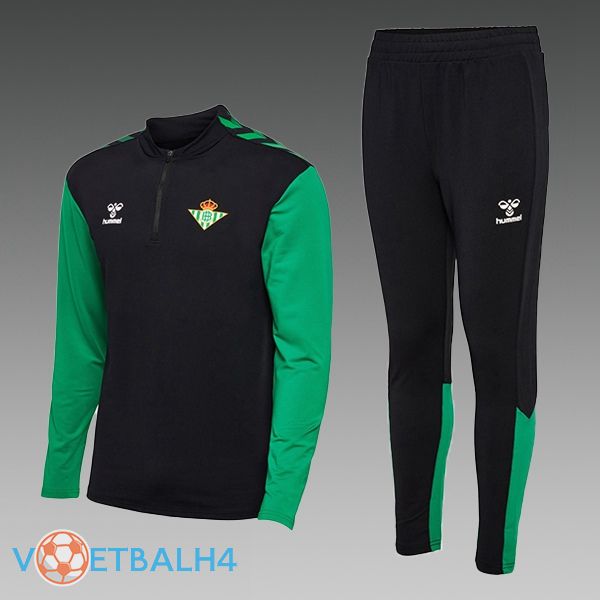 Real Betis kinderen trainingspak zwart 2022/2023