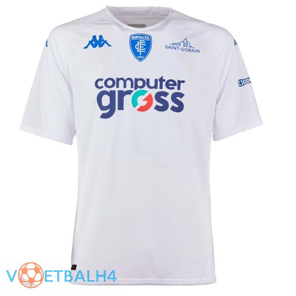 Empoli FC voetbal jerseys uit wit 2022-2023