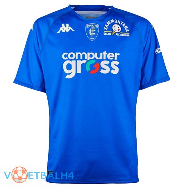 Empoli FC voetbal jerseys thuis blauw 2022-2023