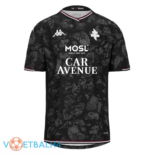 FC Metz derde voetbal jersey zwart 2023/2024