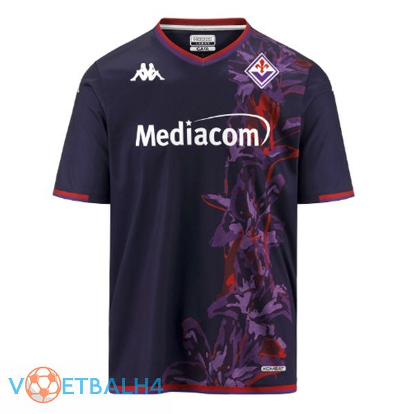 ACF Fiorentina derde voetbal jersey zwart 2023/2024