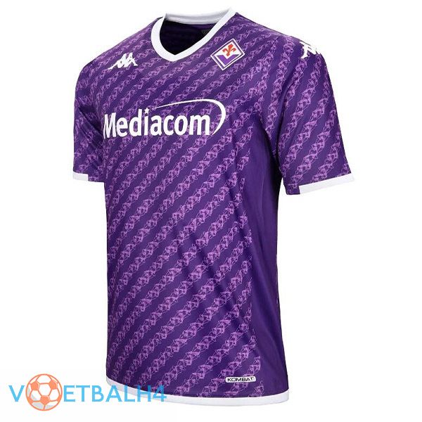 ACF Fiorentina voetbal jersey thuis paars 2023/2024