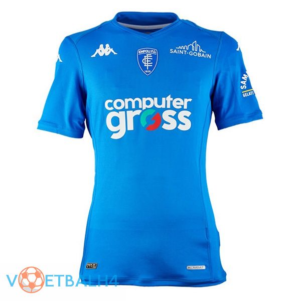 Empoli FC voetbal jersey thuis blauw 2023/2024