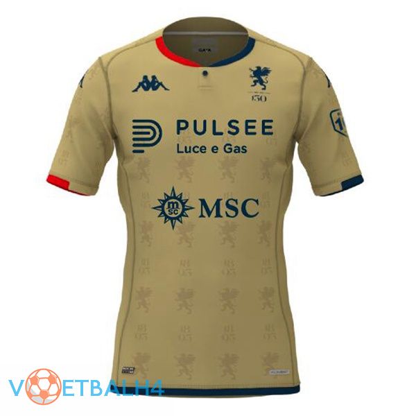 Genoa CFC voetbal jersey derde geel 2023/2024