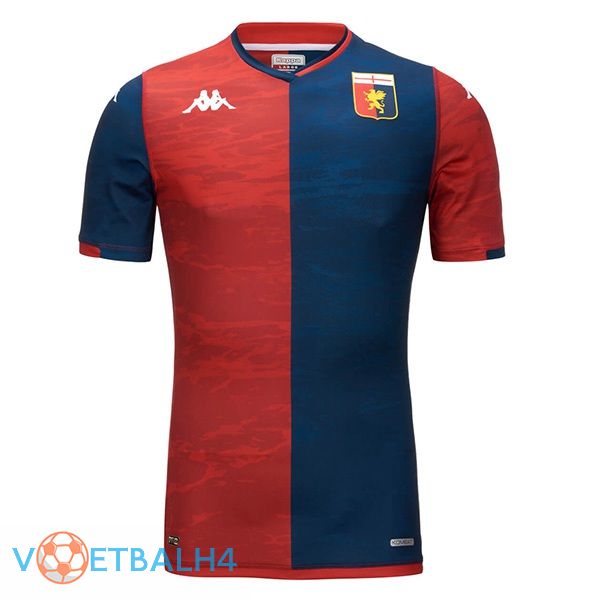 Genoa CFC voetbal jersey thuis rood blauw 2023/2024