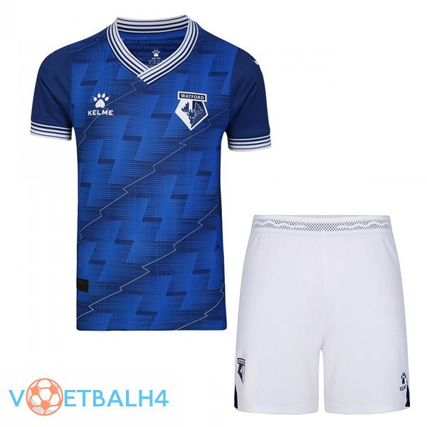 Watford FC kinderen voetbal jersey uit blauw 2022/2023