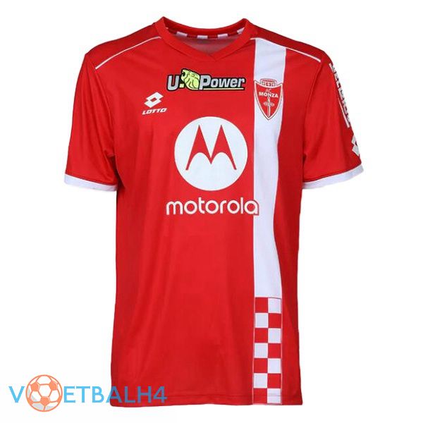 AC Monza voetbal jersey thuis rood 2023/2024