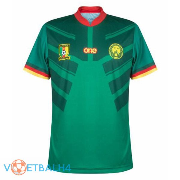 Cameroon voetbal jersey thuis groente 2022/2023