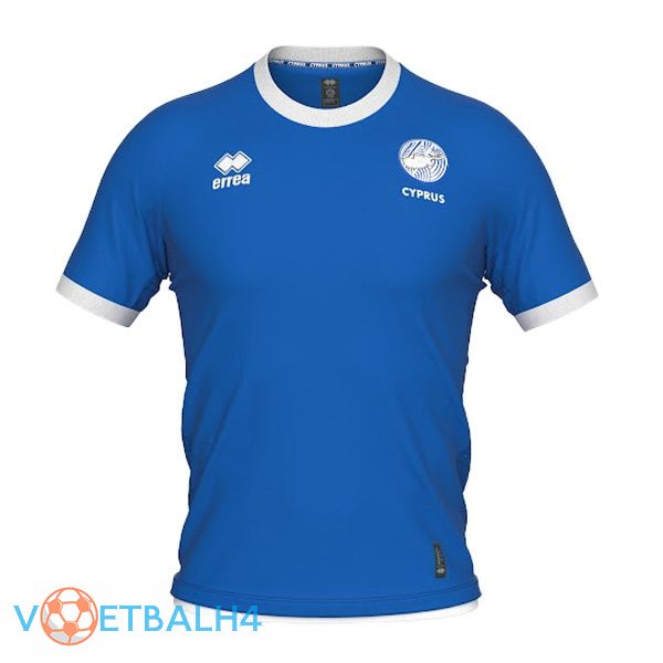 Cyprus jersey thuis blauw 2022/2023