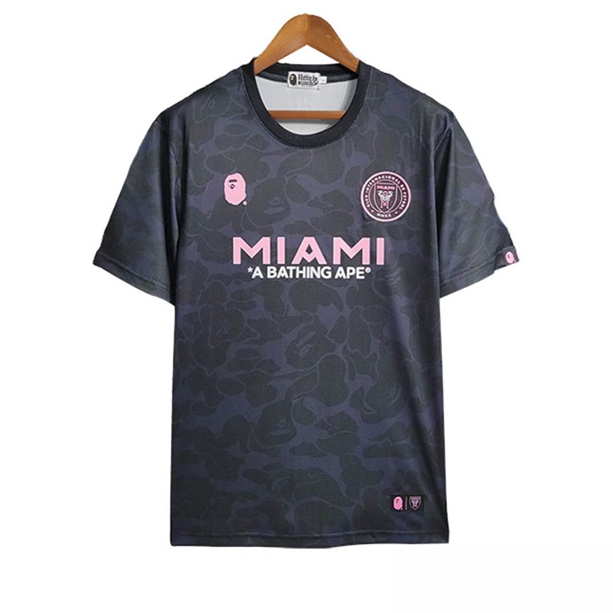 Inter Miami CF voetbal jersey zwart Speciale editie 2023/2024