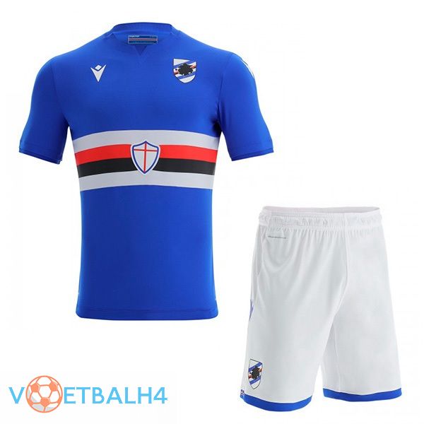 UC Sampdoria kinderen thuis jersey blauw 21/22