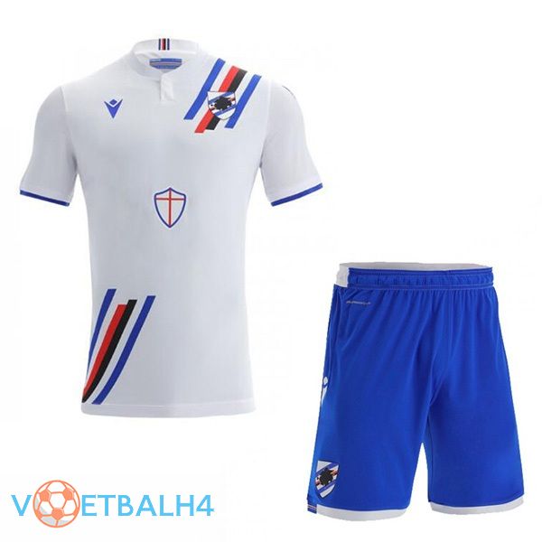 UC Sampdoria kinderen uit jersey wit 21/22