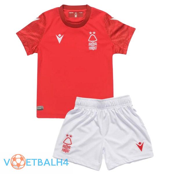 Nottingham Forest kinderen voetbal jerseys thuis rood 2022-2023