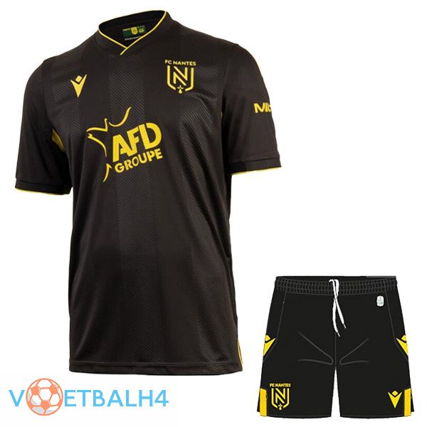 FC Nantes kinderen voetbal jerseys derde zwart 2022-2023