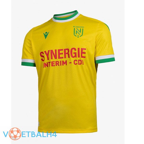 FC Nantes voetbal jersey thuis geel 2022/2023