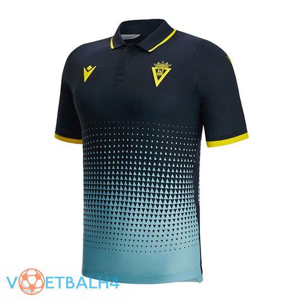 Cadiz CF voetbal jersey uit zwart 2022/2023