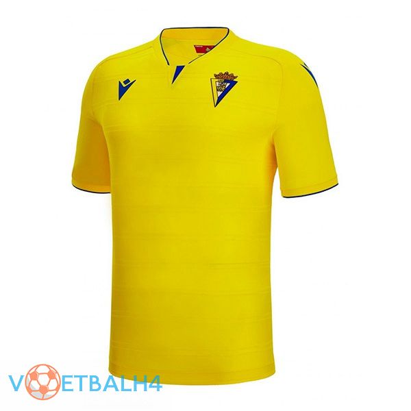 Cadiz CF voetbal jersey thuis geel 2022/2023