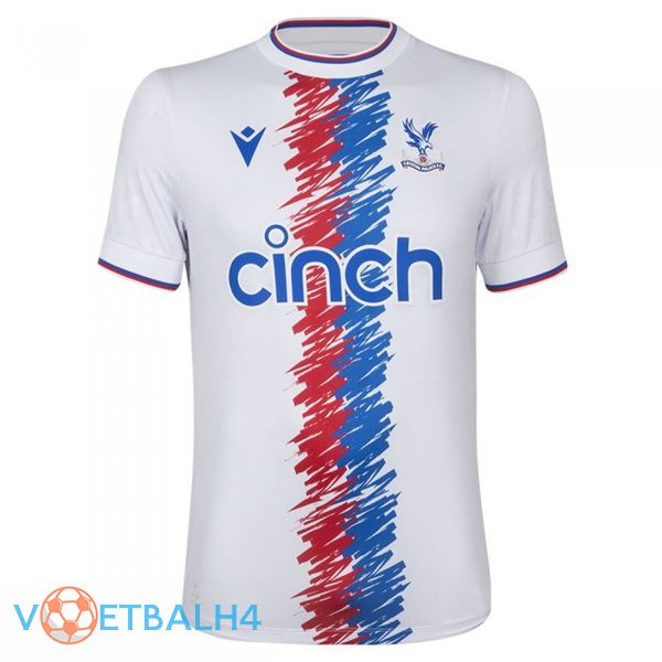 Crystal Palace voetbal jersey uit wit 2022/2023