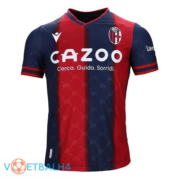 Bologna voetbal jerseys thuis rood blauw 2022-2023