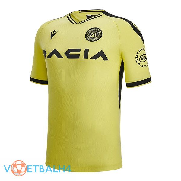 Udinese Calcio voetbal jersey uit zwart geel 2022/2023