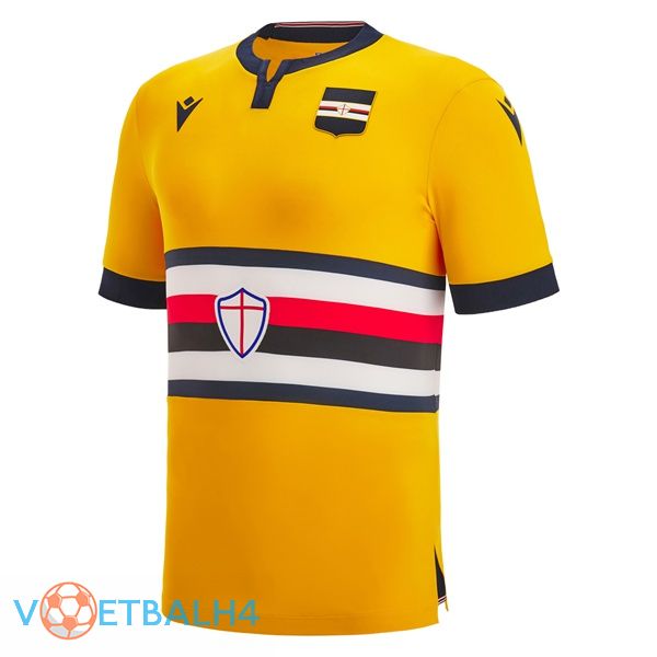 UC Sampdoria voetbal jersey derde geel 2022/2023