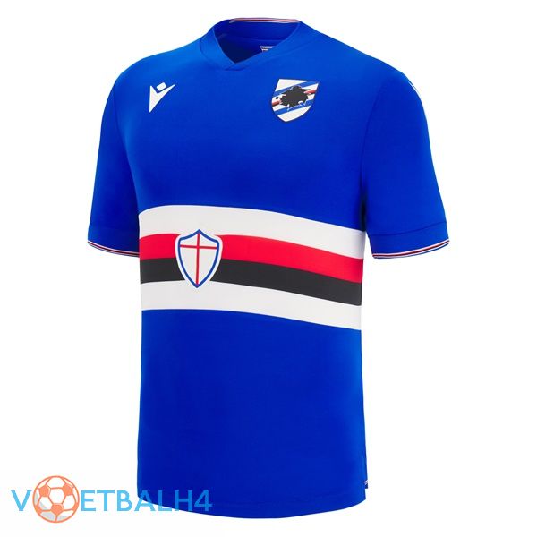 UC Sampdoria voetbal jersey thuis blauw 2022/2023