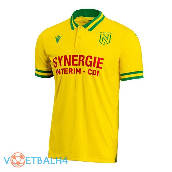 FC Nantes voetbal jersey thuis geel 2023/2024