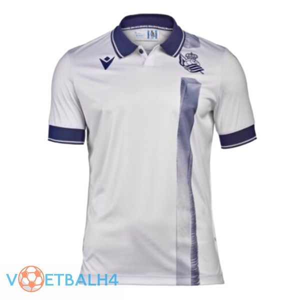 Real Sociedad derde voetbal jersey wit 2023/2024