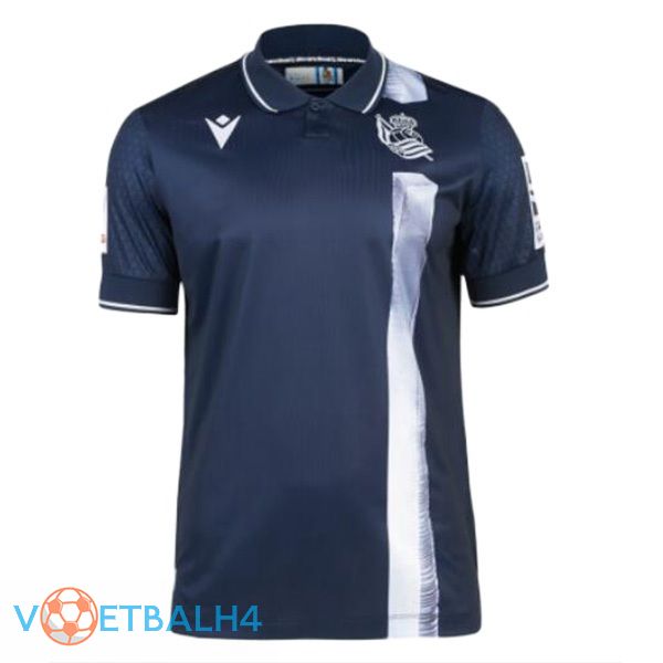 Real Sociedad uit voetbal jersey blauw 2023/2024