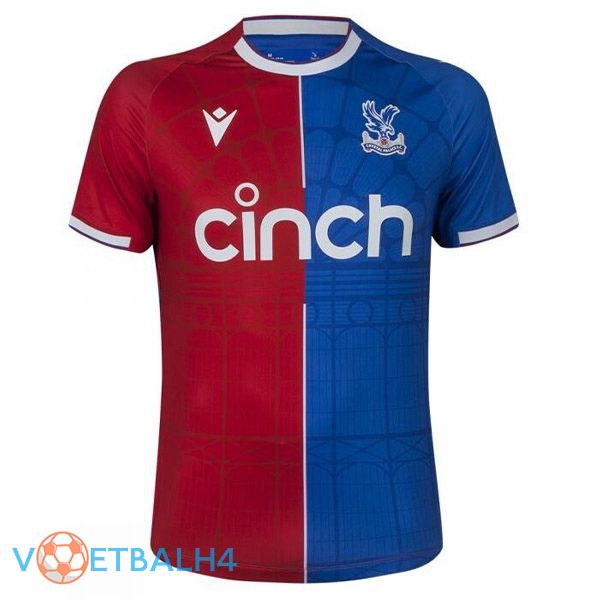 Crystal Palace voetbal jersey thuis rood blauw 2023/2024