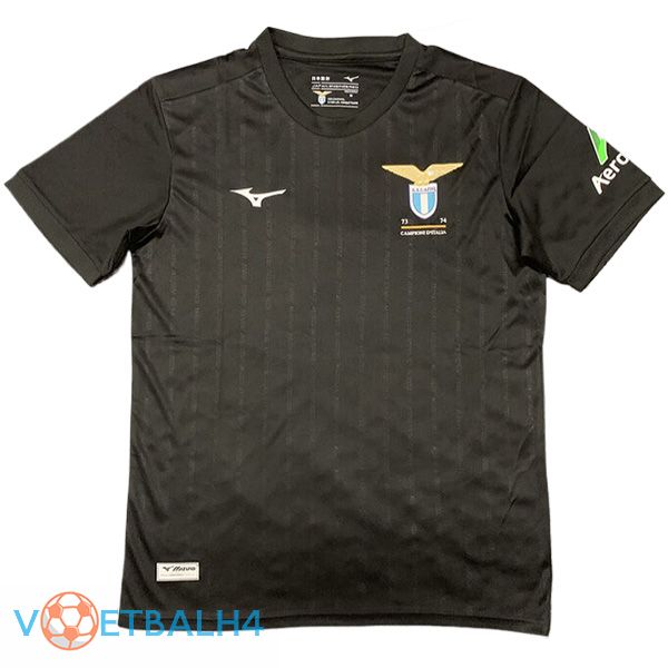 SS Lazio voetbal jersey Herdenkingseditie zwart 2024/2025