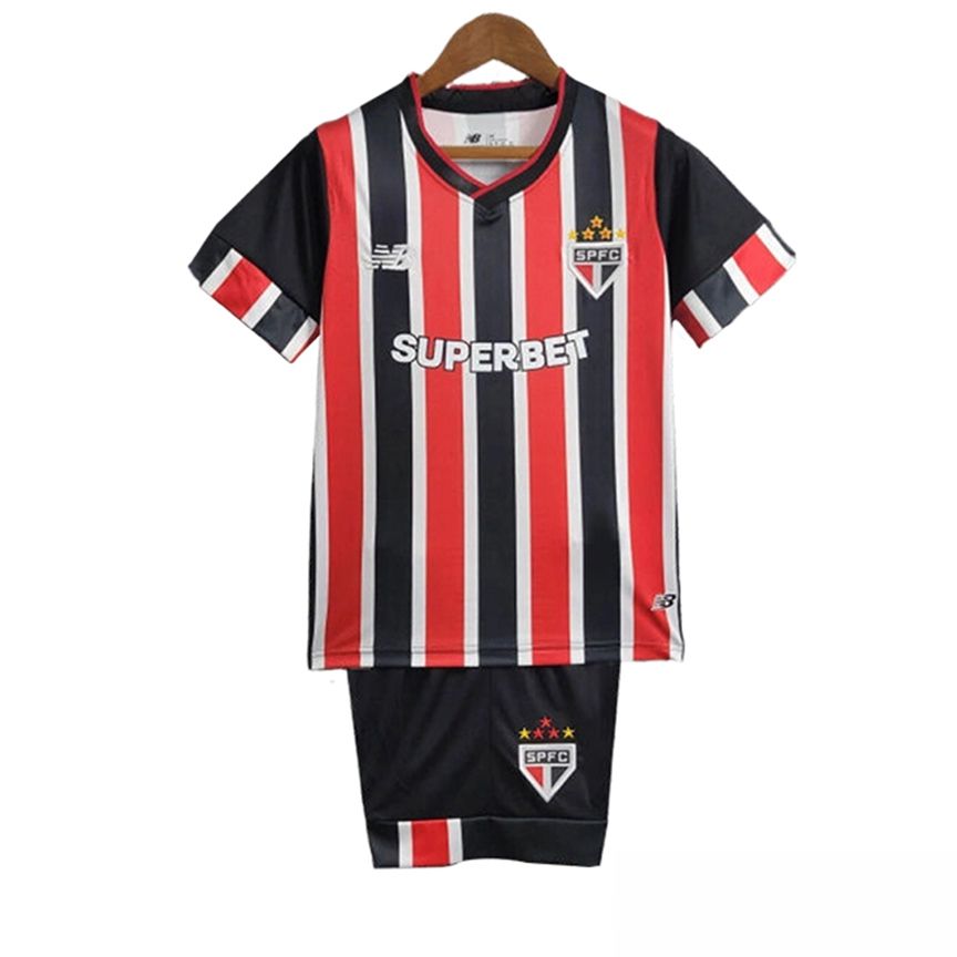 Sao Paulo FC kinderen voetbal jersey uit 2024/2025