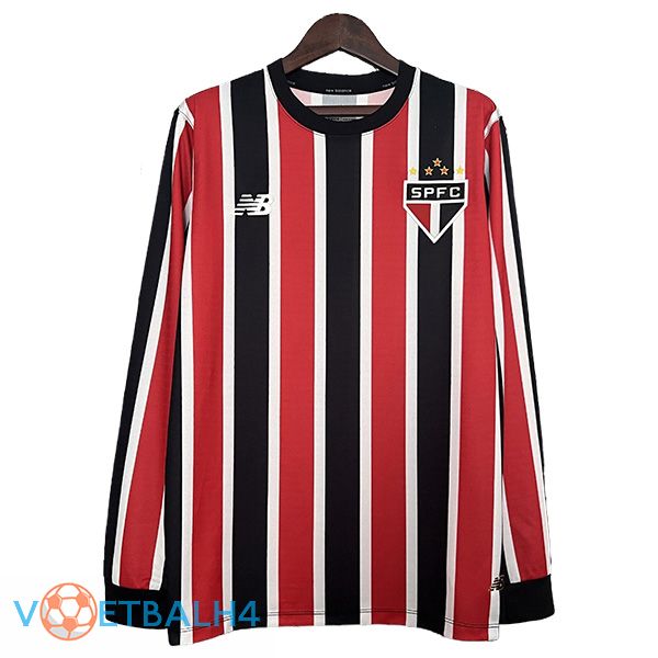 Sao Paulo FC uit voetbal jersey lange mouw2024/2025