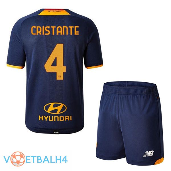 AS Roma (CRISTANTE 4) kinderen vierde jersey 21/22