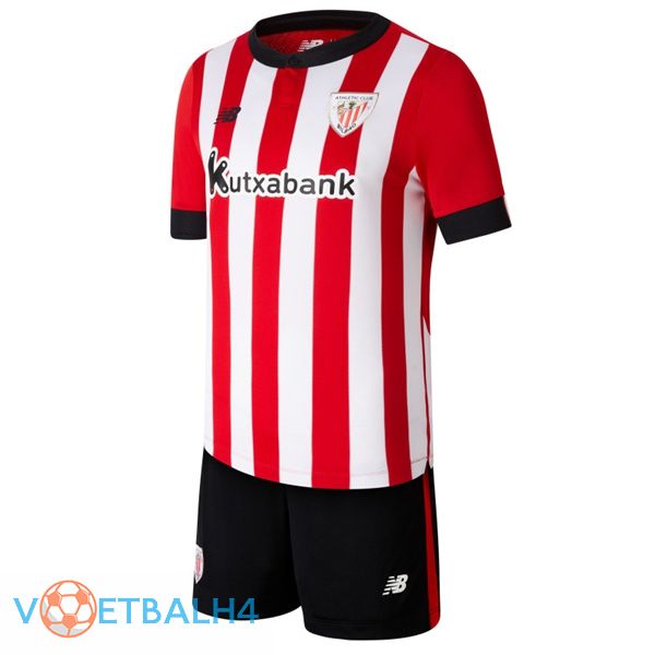 Athletic Bilbao jersey kinderen thuis rood 2022/2023