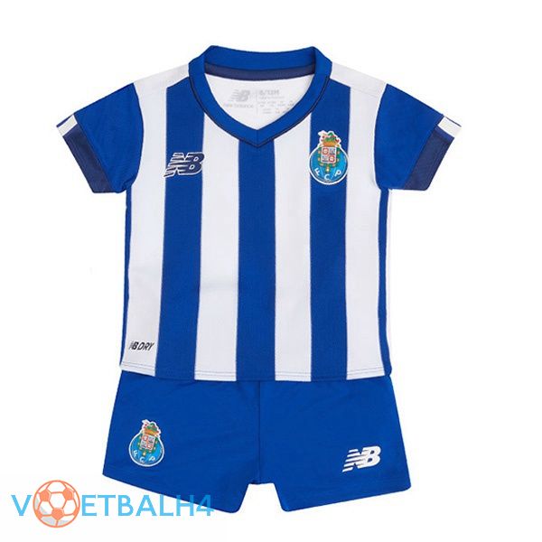 FC Porto kinderen voetbal jerseys thuis blauw wit 2022-2023