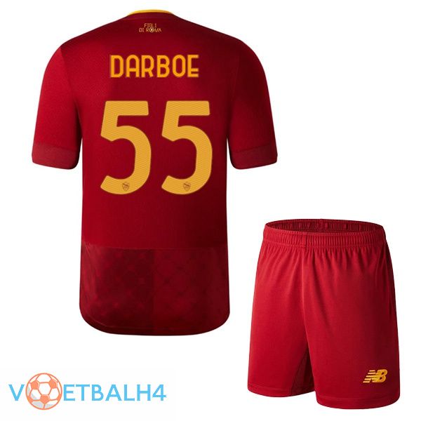 AS Roma (DARBOE 55) jersey thuis kinderen rood 2022/2023