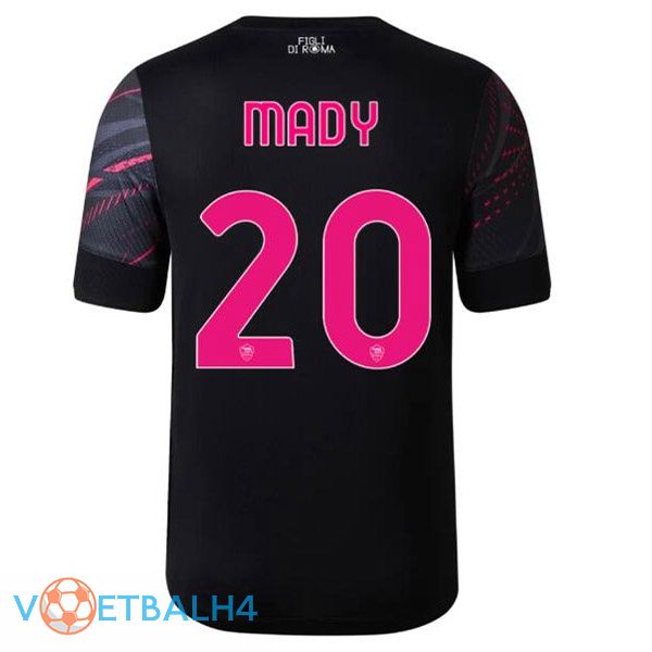 AS Roma (MADY 20) voetbal jerseys derde zwart 2022-2023